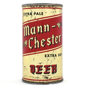 Mann-Chester Extra Pale Extra Dry Beer Flat Top METALLIC 94-28