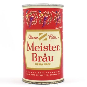 Meister Brau Fiesta Pack Flat Top FRANCE ENAMEL 97-20 OUTSANDING