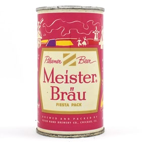 Meister Brau Fiesta Pack Flat Top HOLLAND ENAMEL 97-6 EXCELLENT