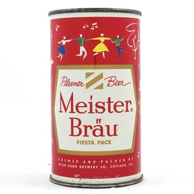 Meister Brau Fiesta Pack Flat Top SCANDINAVIA ENAMEL 97-11 EXCELLENT
