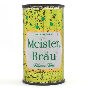 Meister Brau Pilsener Set Flat Top GREEN-GREEN DOTS 95-18