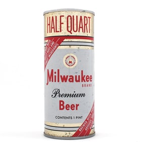 Milwaukee Brand Premium Beer 16 Ounce Pull Tab 157-5