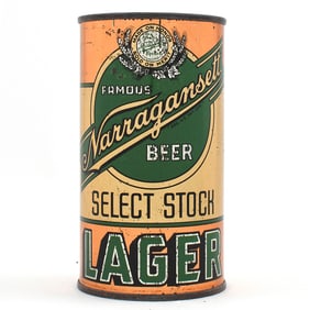 Narragansett Select Stock Lager Flat Top 10A X CODE L101-24