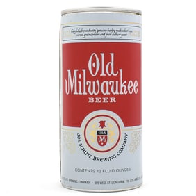 Old Milwaukee Beer Foil Label TEST Design Pull Tab 237-19 EXCELLENT