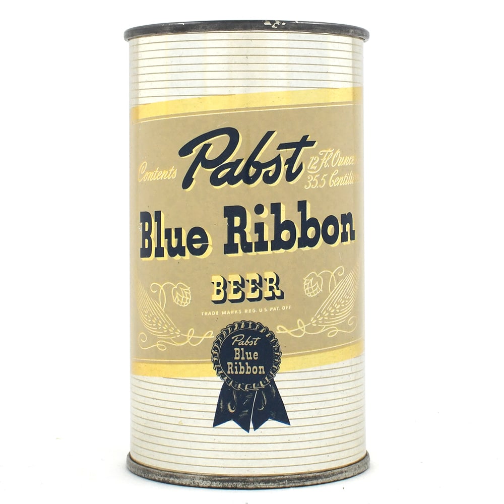 Pabst Blue Ribbon Beer Flat Top WITHDRAWN FREE 111-26 MINTY (1 of 6)