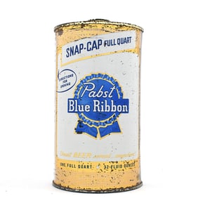 Pabst Blue Ribbon Beer Quart Snap Cap MILWAUKEE 217-3
