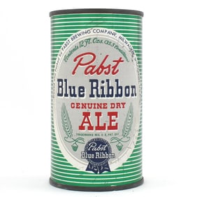 Pabst Blue Ribbon Genuine Dry Ale Flat Top 111-2