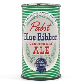 Pabst Blue Ribbon Genuine Dry Ale Flat Top PABST LID 111-2 MINTY