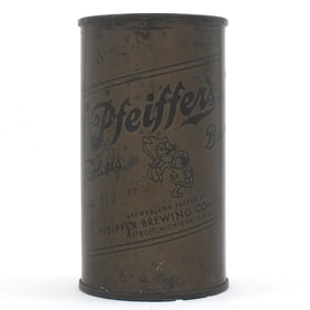 Pfeiffers Famous Beer Olive Drab Flat Top WITHDRAWN FREE 113-38