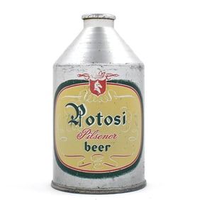 Potosi Pilsener Beer Crowntainer DNCMT 4 PERCENT 198-15