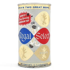 Regal Select Beer Aluminum Soft Top Flat Top 121-20