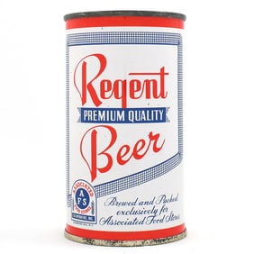 Regent Premium Quality Beer Bank Lid Flat Top 122-13 OUTSTANDING