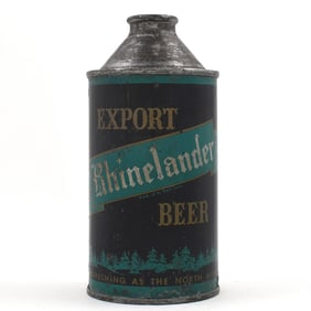 Rhinelander Export Beer Cone Top IRTP 181-30