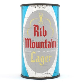 Rib Mountain Lager Bank Lid Flat Top 124-35