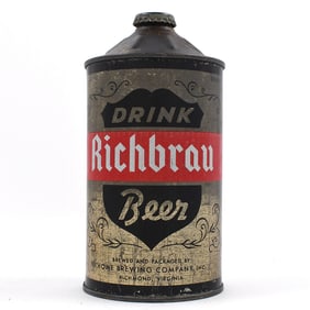 Richbrau Beer Quart Cone Top 218-10
