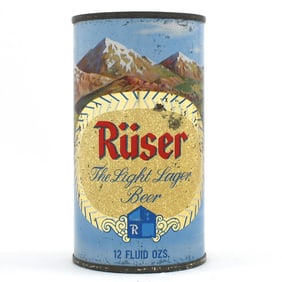 Ruser Light Lager Beer Flat Top 127-5