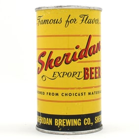 Sheridan Export Beer Flat Top IRTP  133-1 EXCELLENT