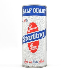 Sterling Pilsener Beer 16 Ounce Pull Tab 168-5 OUTSTANDING