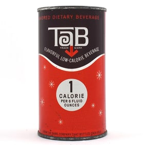 Tab Soda Flat Top RARE 1st GENERATION