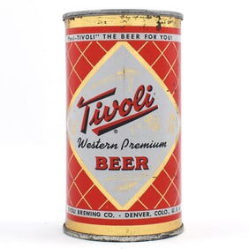 Tivoli Western Premium Beer Flat Top TIVOLI 138-36