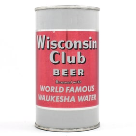 Wisconsin Club Beer Flat Top 146-30 MINTY