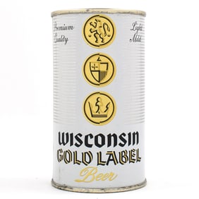 Wisconsin Gold Label Beer Flat Top 146-18 MINTY