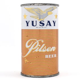 Yusay Pilsen Beer Flat Top 147-10 SCARCELY CLEAN