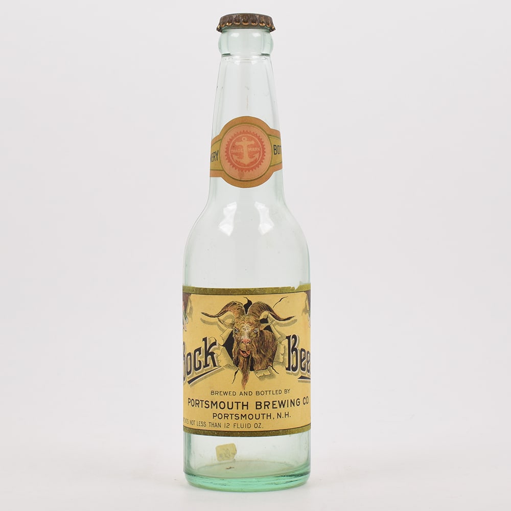 Portsmouth Brewing BOCK Beer Pre-Pro Bottle With Anchor Crown OUTSTANDING (1 of 6)