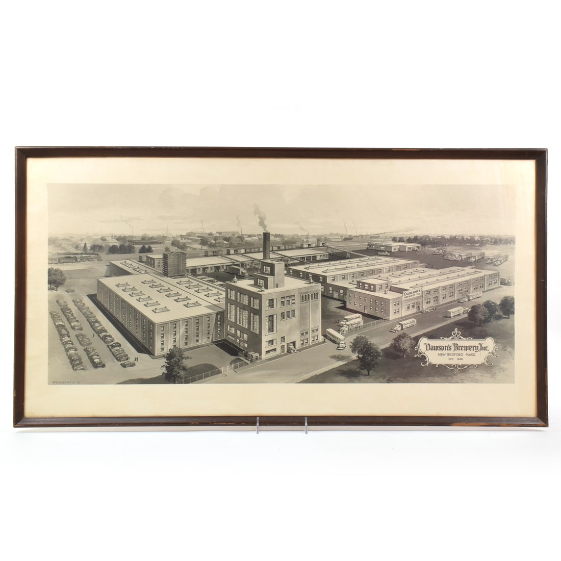 Dawsons Brewery Factory Scene Sign EXCELLENT (1 of 2)