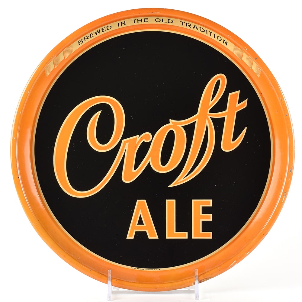 Croft Ale TOUGH Orange Tray EXCEPTIONAL (1 of 2)
