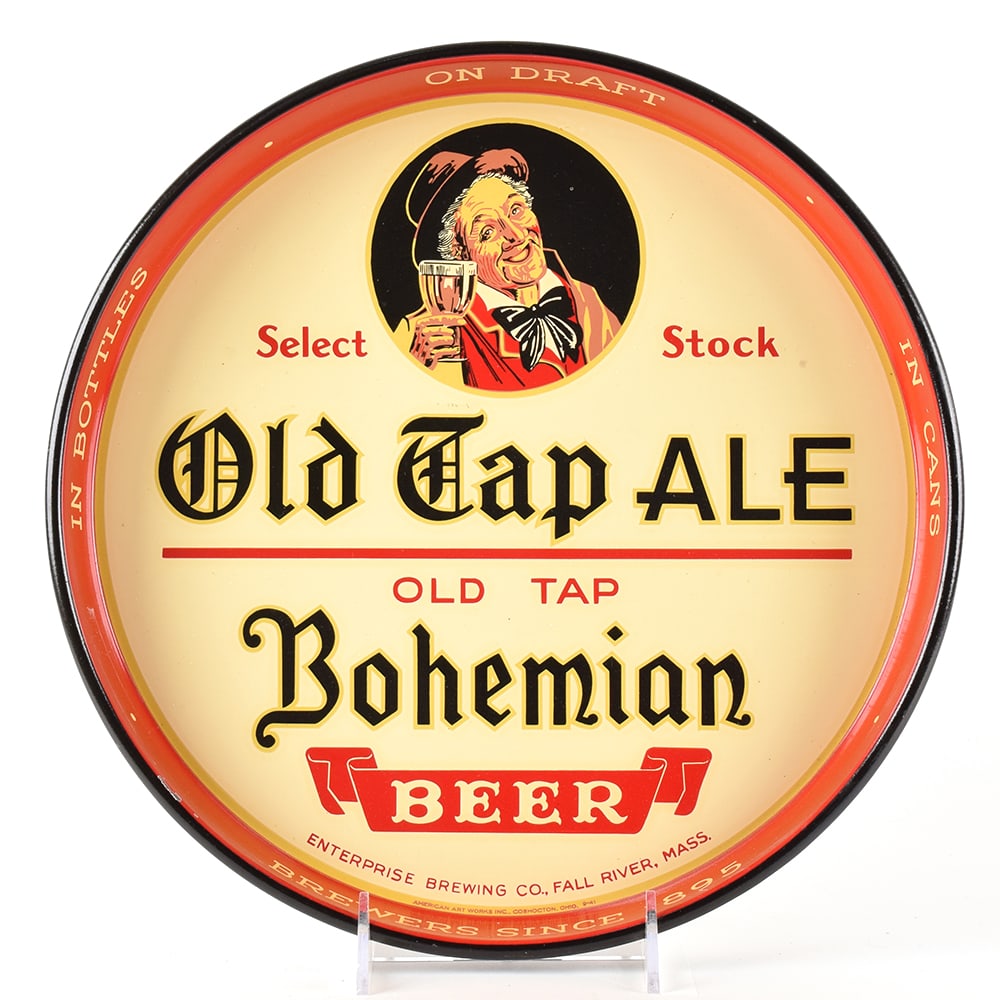Enterprise Old Tap Ale Bohemian Tray EXCEPTIONAL (1 of 2)