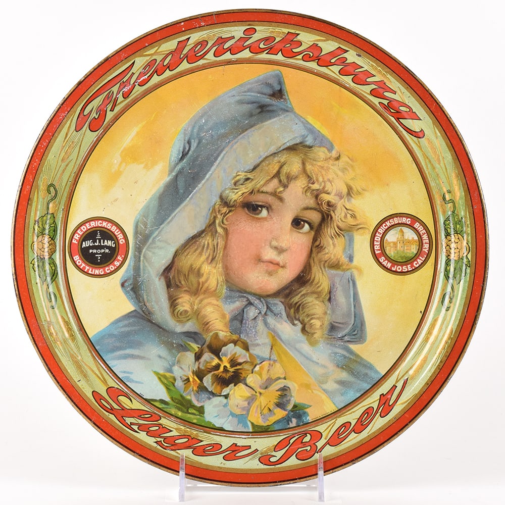 Fredericksburg Lager Beer Pre-Prohibition Tray (1 of 2)