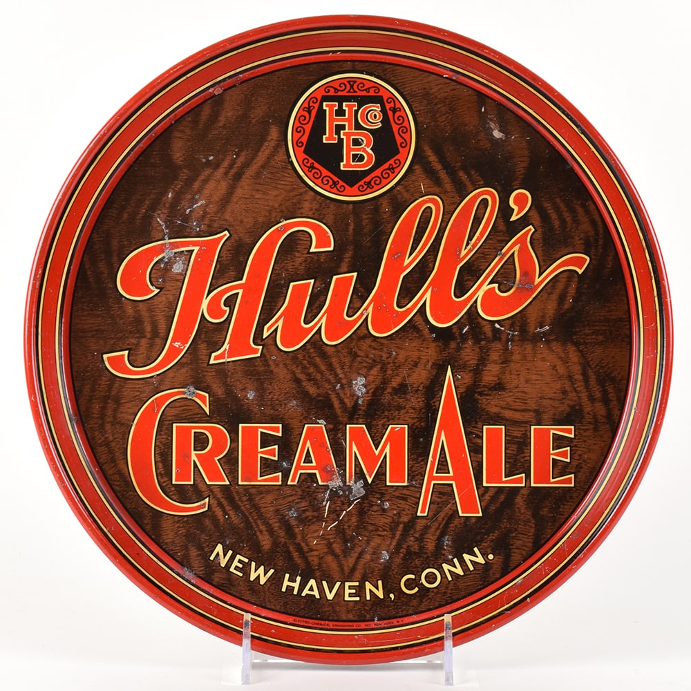 Hulls Cream Ale 1930s Tray (1 of 2)