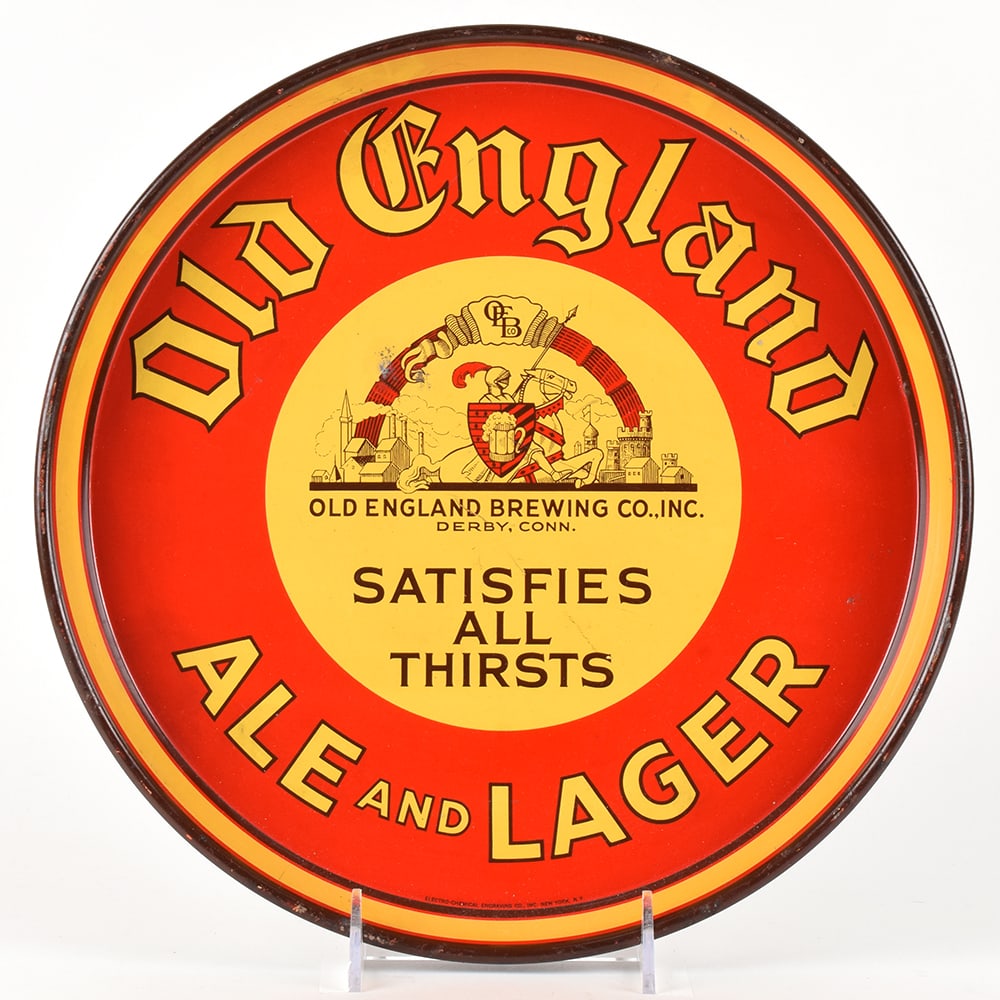 Old England Ale-Lager 1930s Tray (1 of 2)