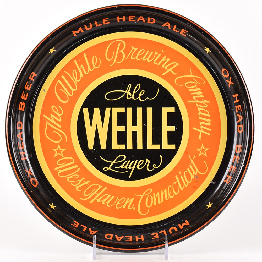 Wehle Ale Lager 1930s Serving Tray (1 of 2)