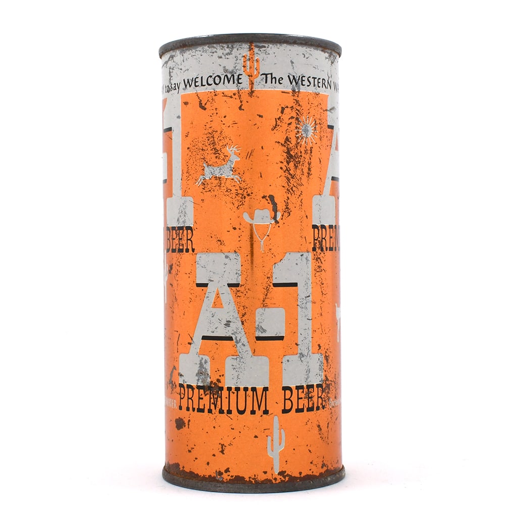 A-1 Premium Beer 16 Ounce Flat Top 224-13 (1 of 6)