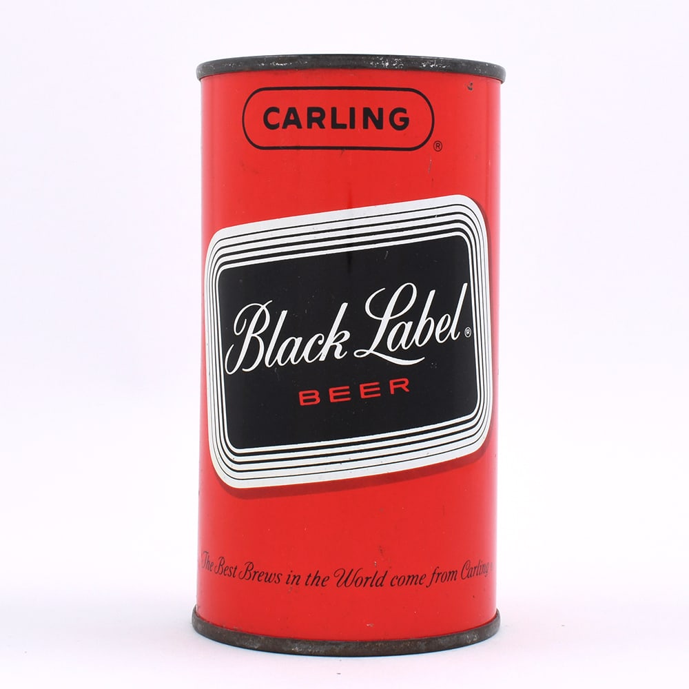 Carling Black Label 55 COUNTRIES Flat Top EXCELLENT (1 of 6)
