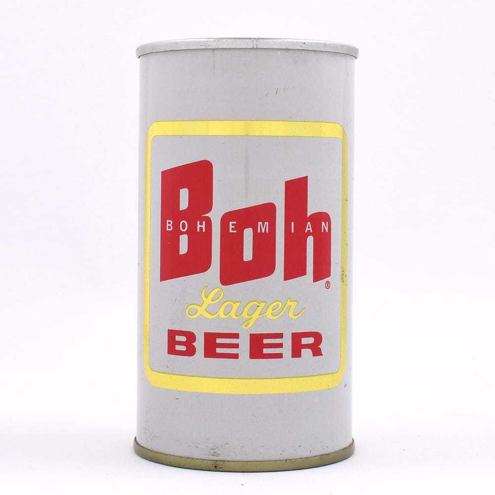 Boh Bohemian Lager Beer Pull Ring L44-6 METALLIC EXCEPTIONAL (1 of 6)