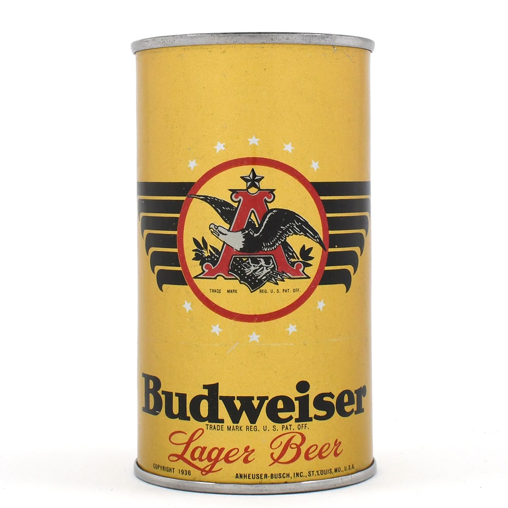 Budweiser Lager Beer Instructional Flat Top 43-33 OI 139 (1 of 6)