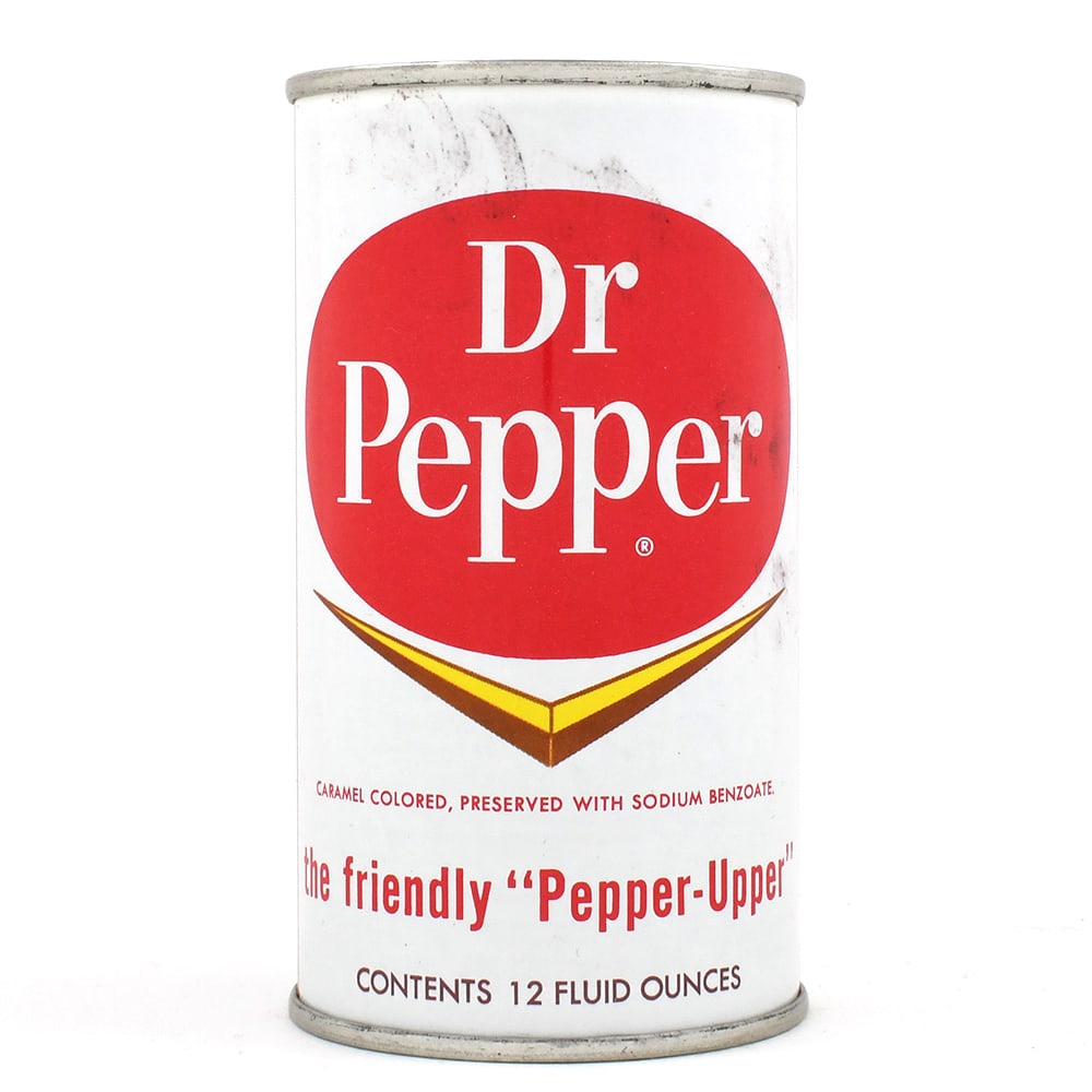 Dr Pepper Soda Flat Top SHARP: Brewer/Business Name: Dr Pepper Co., Dallas, Texas Manufacturer/Plant: American Can Co. Date of manufacture: