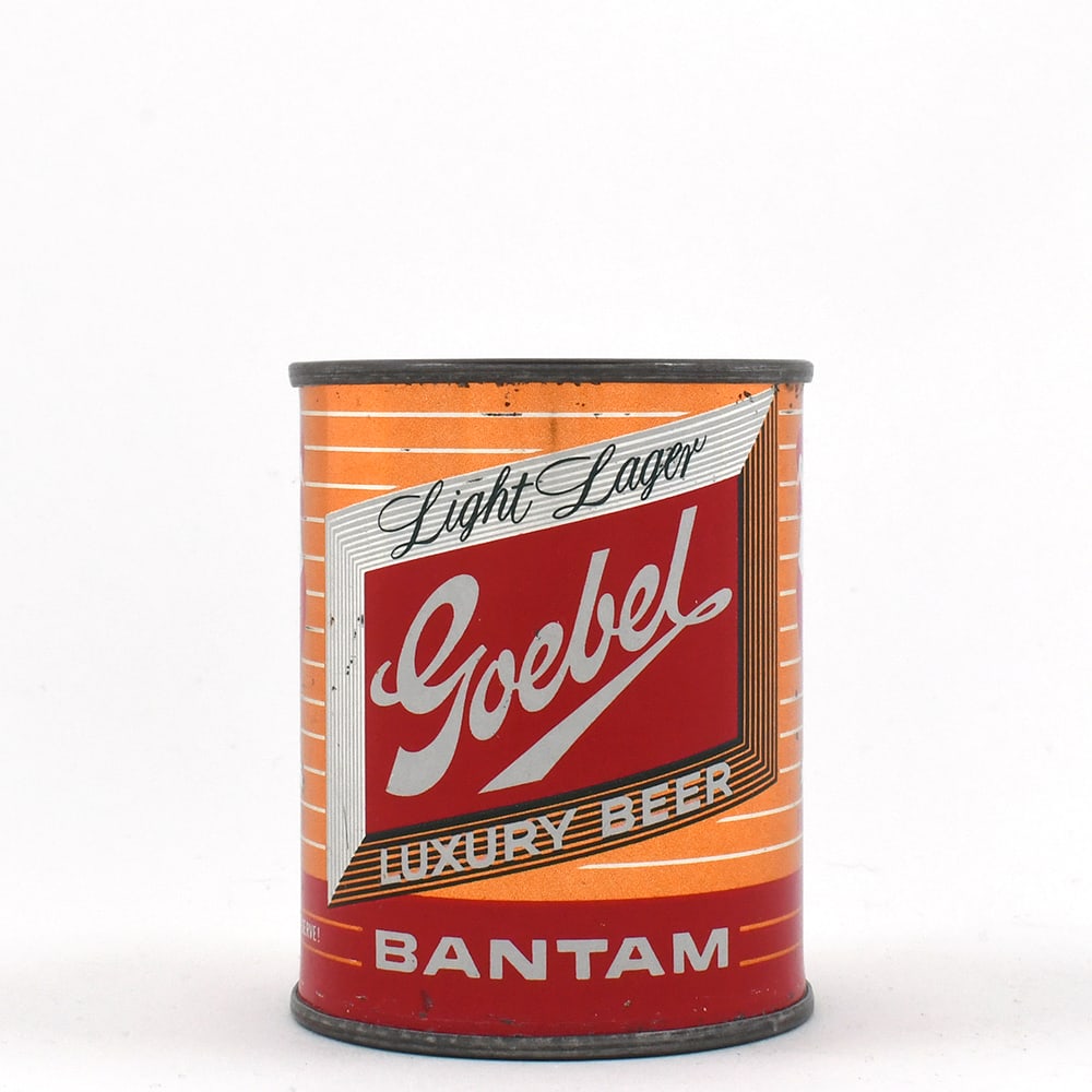 Goebel Beer BANTAM 8 Ounce Flat Top ENAMEL 241-22 CLEAN (1 of 6)