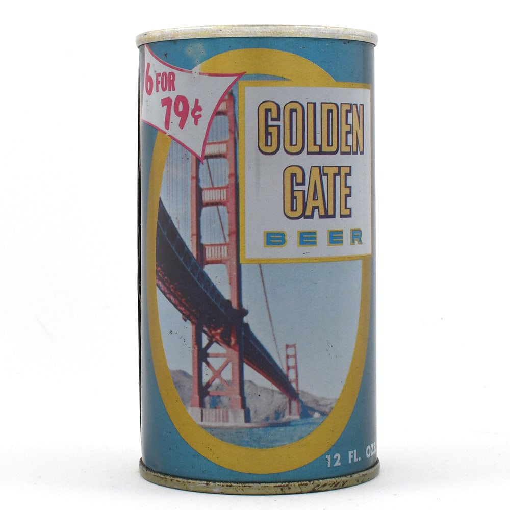 Golden Gate Beer Pull Tab 6 FOR 79 70-14 EXCELLENT (1 of 6)