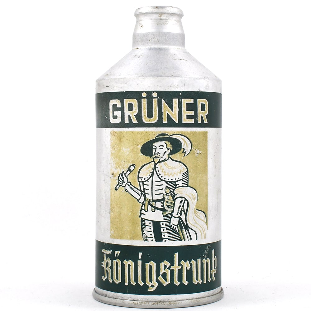 Gruner Konigstrunk German Aluminum Cone Top (1 of 6)