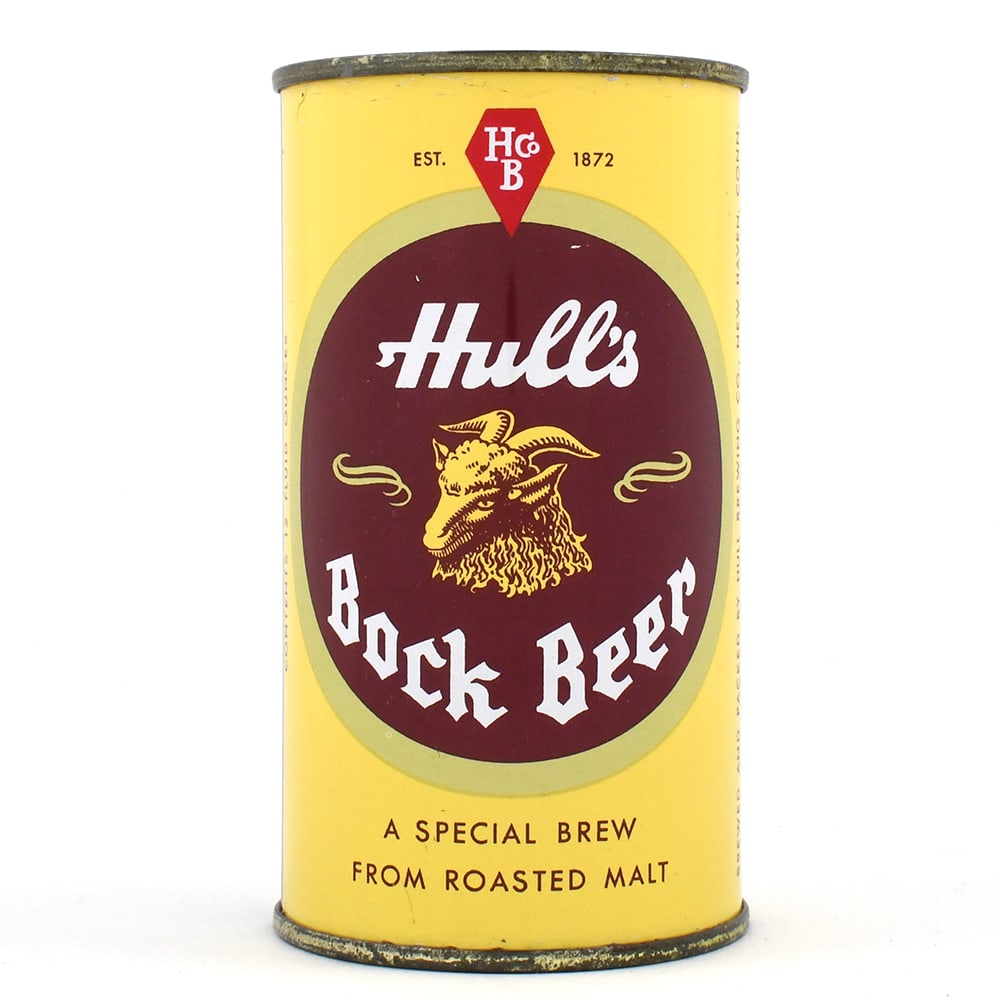Hulls Bock Beer Flat Top L84-28 CROWN RED-BROWN -EXCEPTIONAL- (1 of 6)