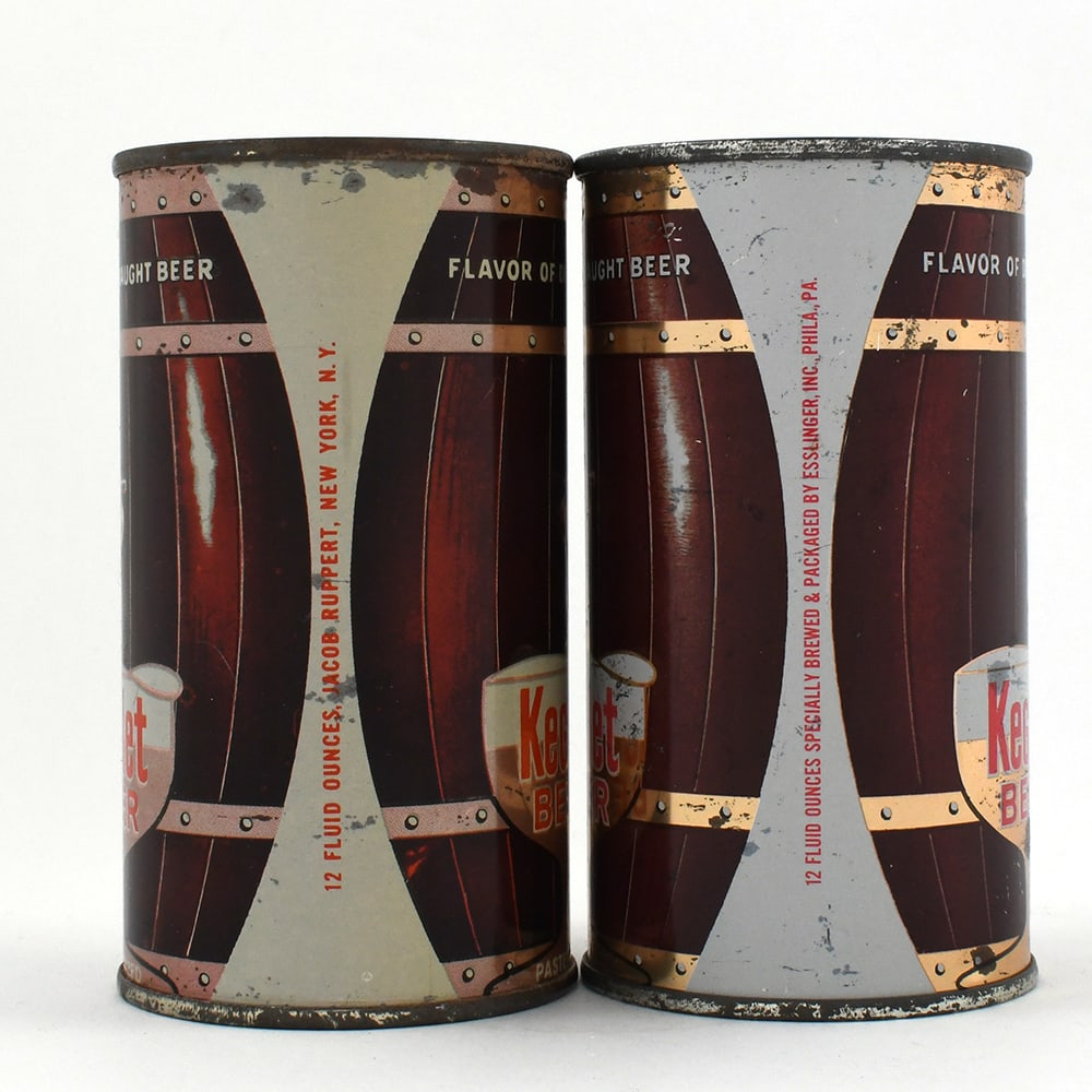 Keglet Beer Flat Tops Lot of 2 - 2
