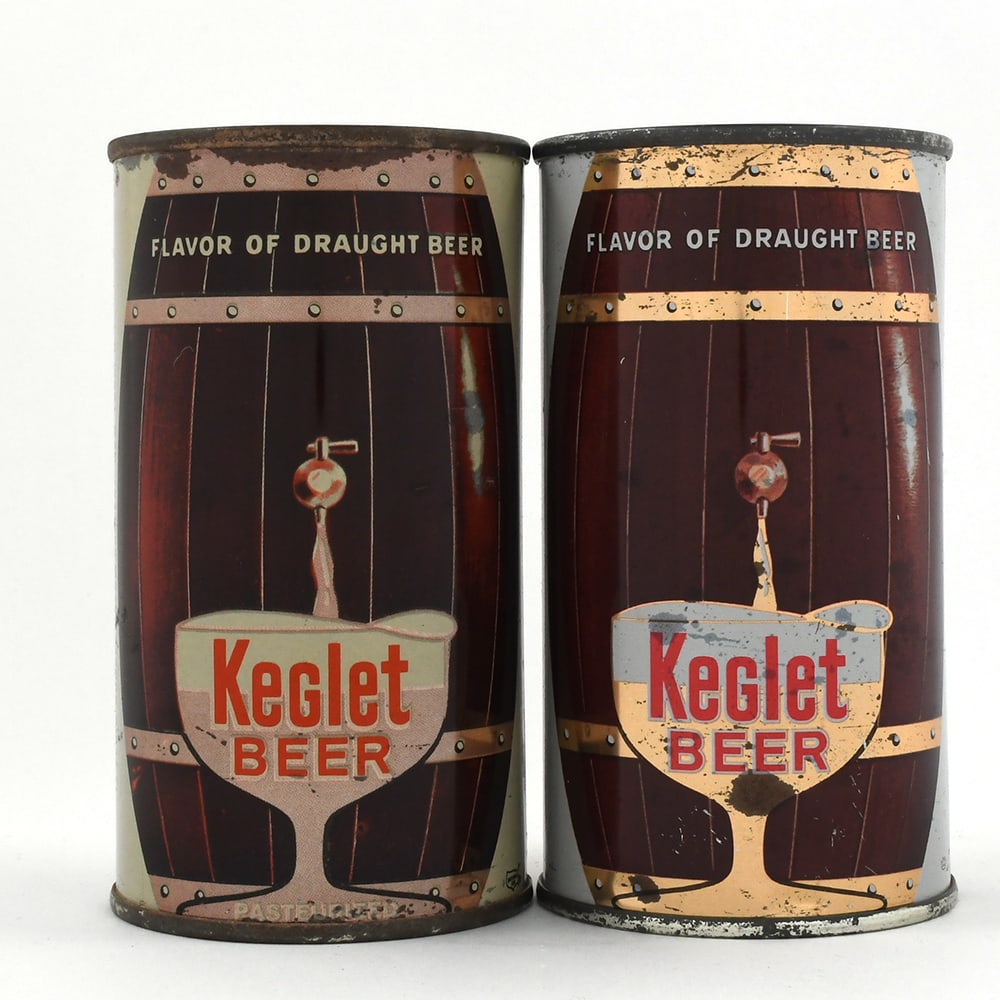 Keglet Beer Flat Tops Lot of 2 - 3