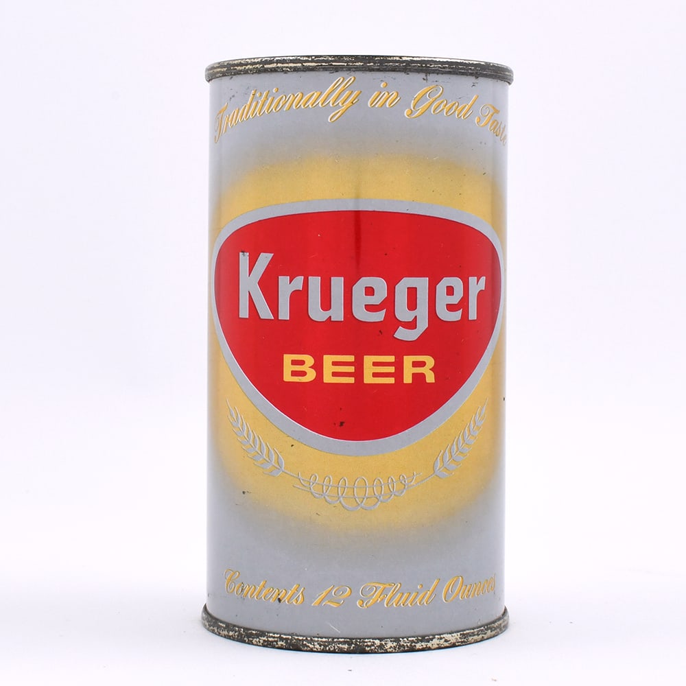 Krueger Beer Flat Top 90-32 CRANSTON EXCELLENT: Reference: USBC 90-32 Business Name: Narragansett Brewing Co., Cranston, Rhode Island Manu