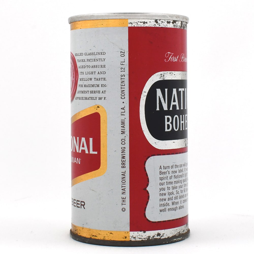 National Bohemian Beer Zip Top VANITY LIDS MIAMI 96-20 (1 of 6)