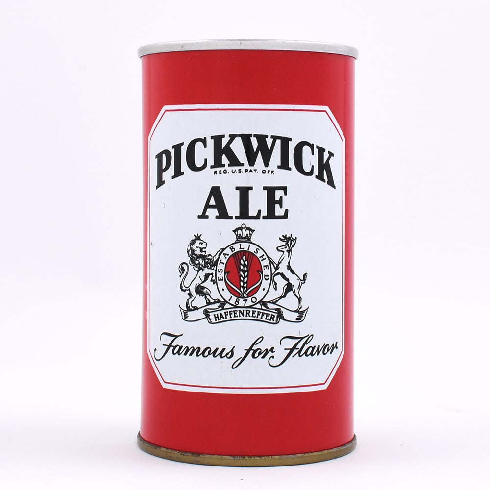 Pickwick Ale Early Pull Ring 108-34 EXCEPTIONAL: Reference: USBC 108-34 Business Name: Narragansett Brewing Co., Cranston, Rhode Island Man