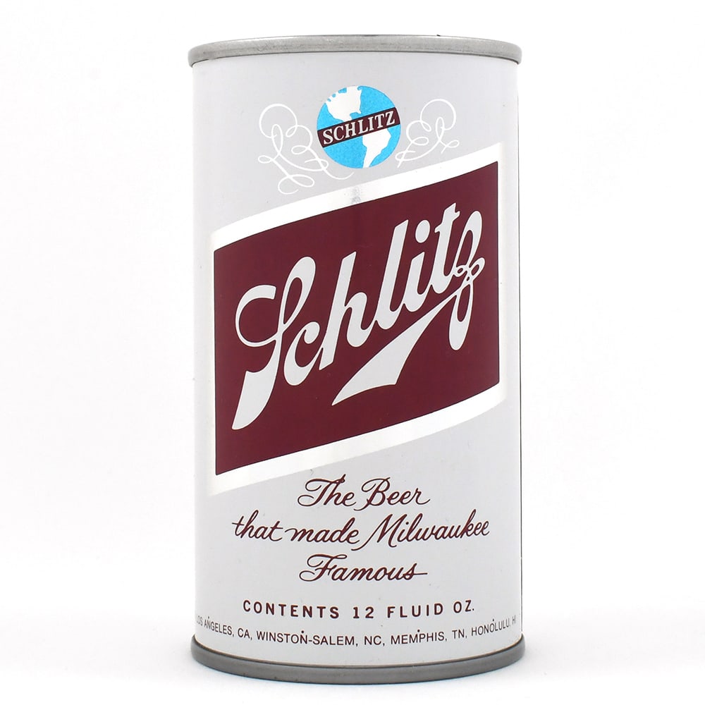 Schlitz Beer Foil Label Test Pull Tab 241-37 MINTY (1 of 6)